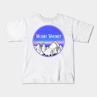 Mount Whitney Kids T-Shirt